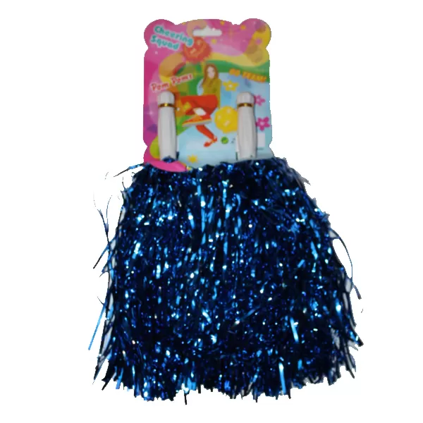Pom-pom fényes, kék