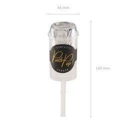 Push Pop konfetti kilövő, ezüst