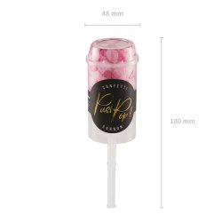 Push Pop konfetti kilövő, pink mix