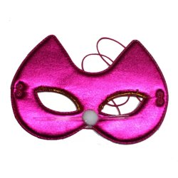 Szemálarc, szövet, cica -magenta- fényes