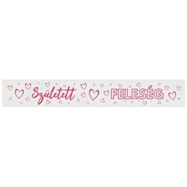 Vállszalag fehér, Született feleség